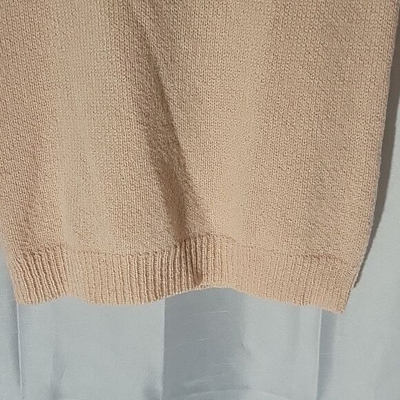 * REBECCA TAYLOR  pale pink wool sweater - Picture 4 of 5